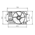 Ventilator racire NRF 47950