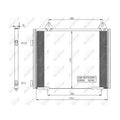 Radiator clima NRF 35351