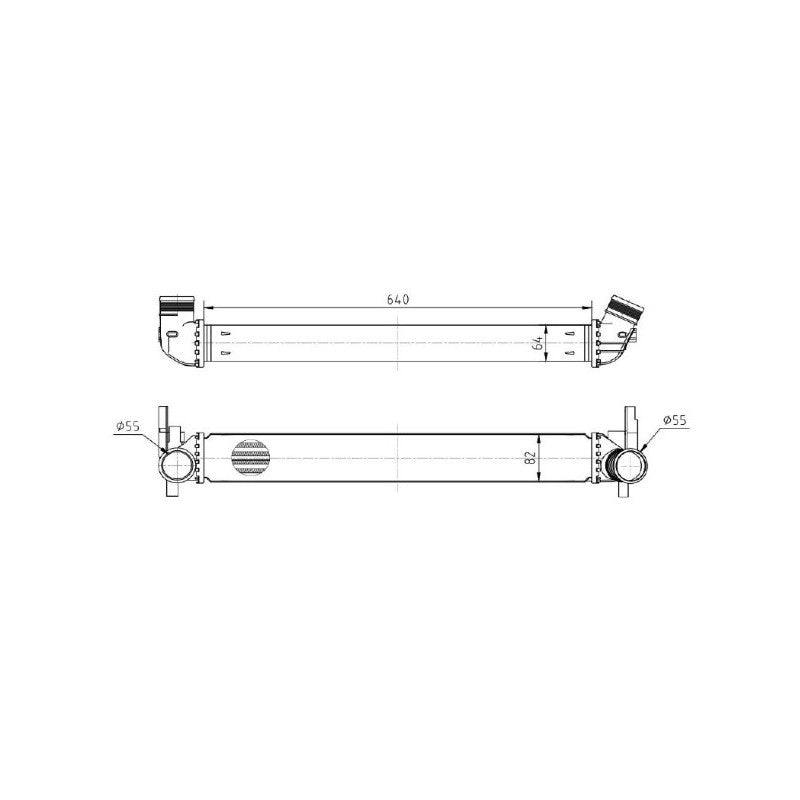 Intercooler MTR 13054411