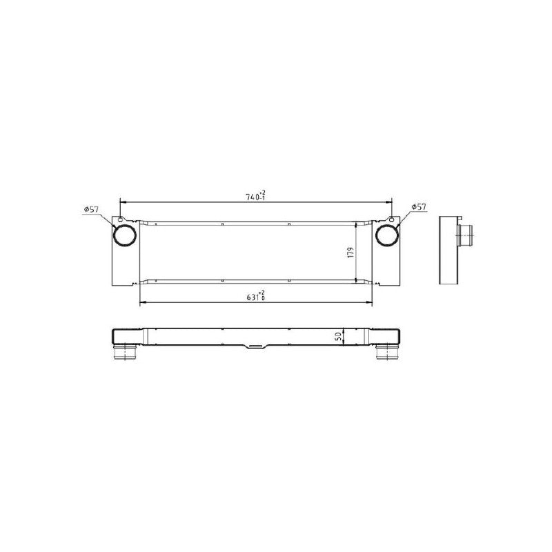 Intercooler MTR 13054440