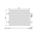 Radiator clima NRF 350549