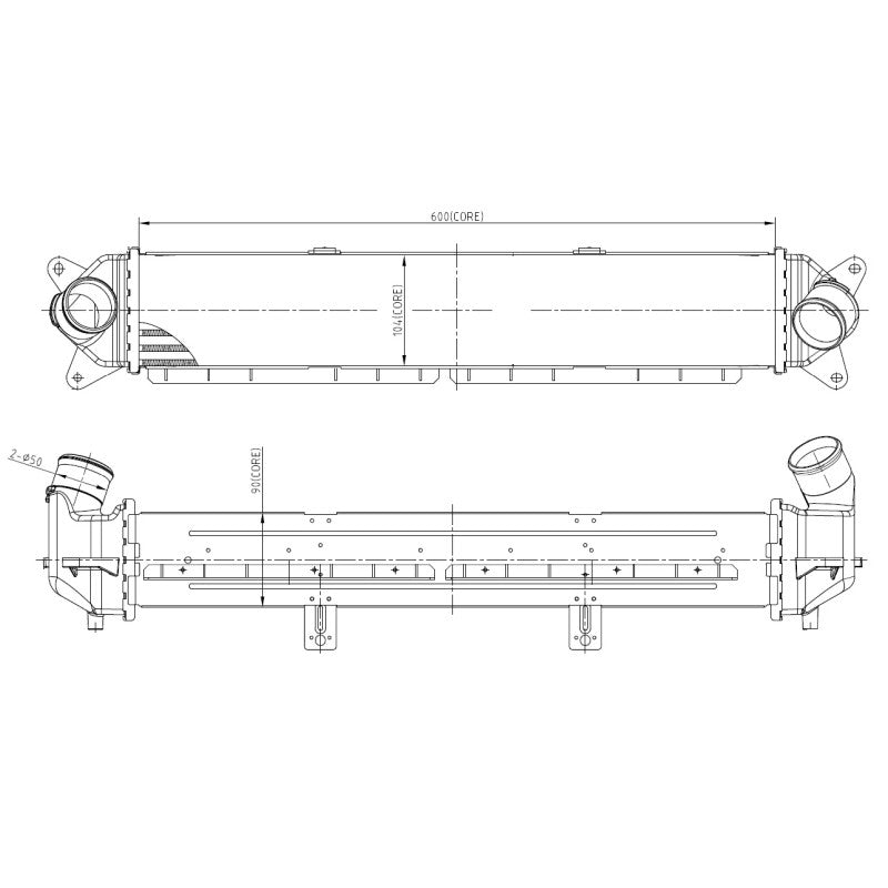 Intercooler NRF 309060