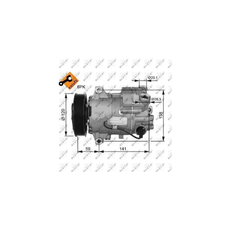 Compresor clima NRF 32487G