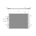 Radiator clima NRF 350471