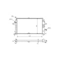 Radiator apa MTR 13054899