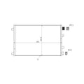 Radiator clima MTR 13054546