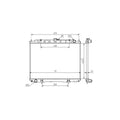 Radiator apa MTR 13054715