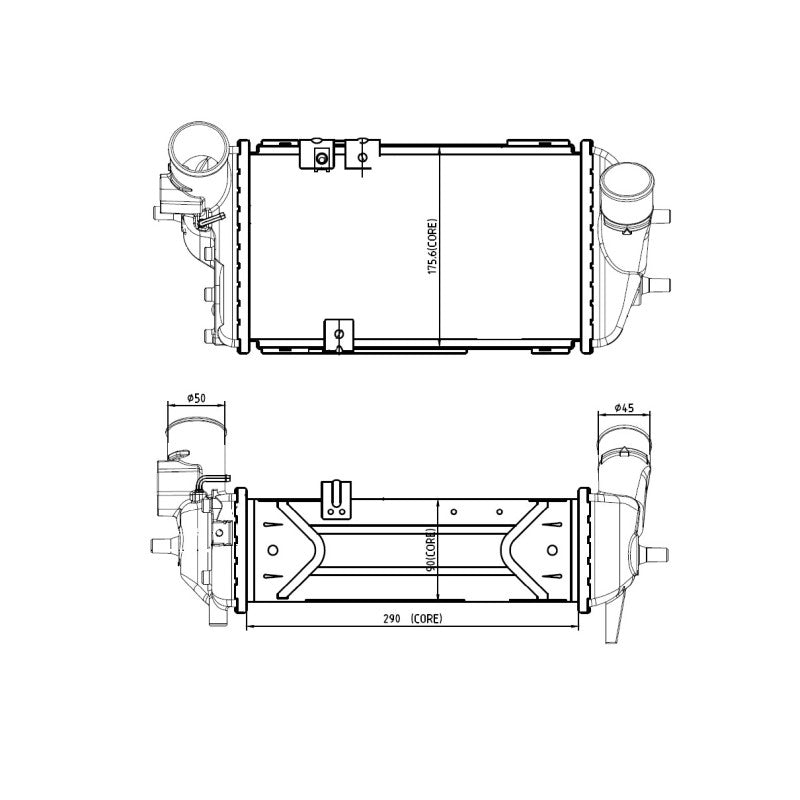 Intercooler NRF 309063