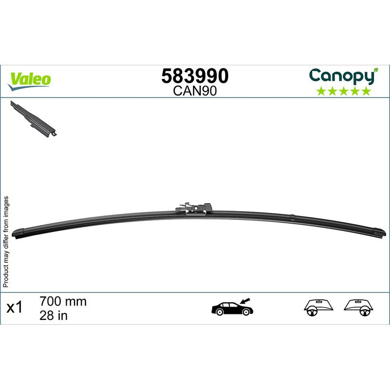 Lamela stergator VALEO 583990