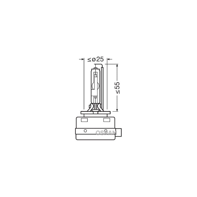 Bec proiector ceata OSRAM 66548