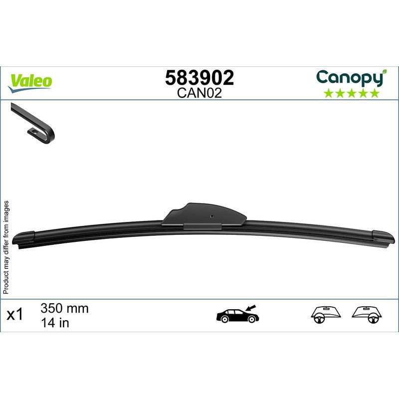 Lamela stergator VALEO 583902
