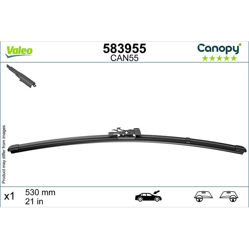 Lamela stergator VALEO 583955