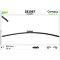 Lamela stergator VALEO 583987