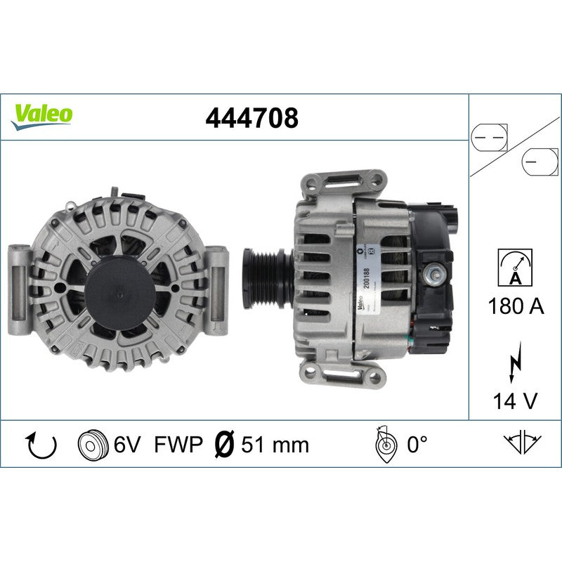 Alternator VALEO 444708
