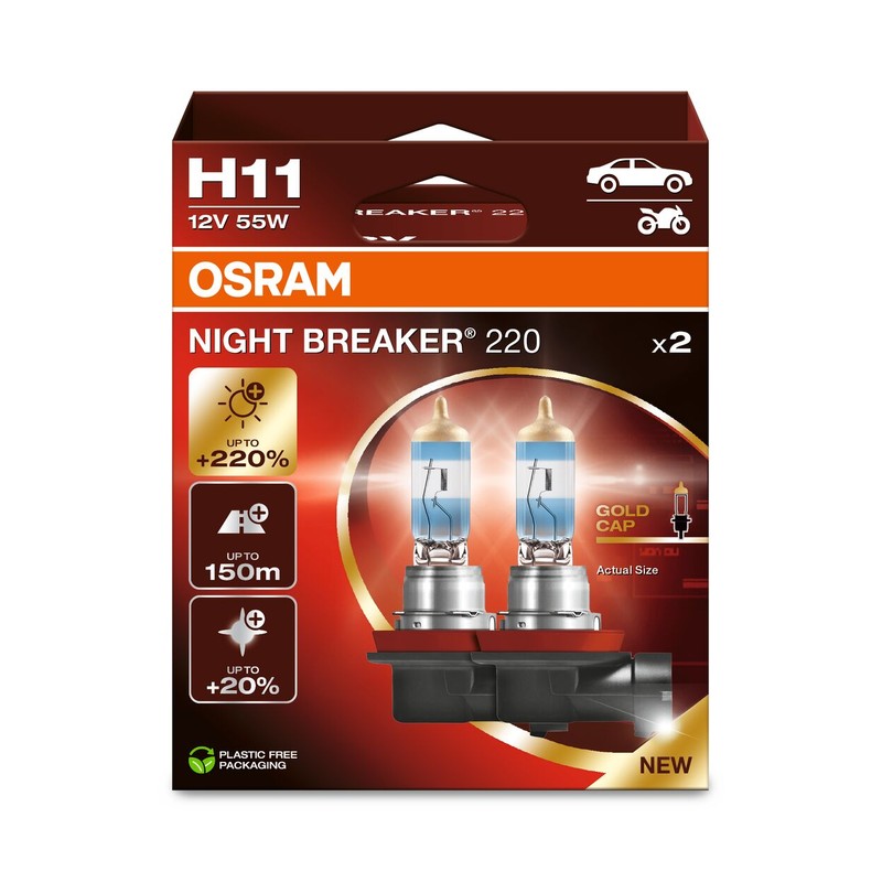 Bec lumini de zi OSRAM 64211NB220-2HB
