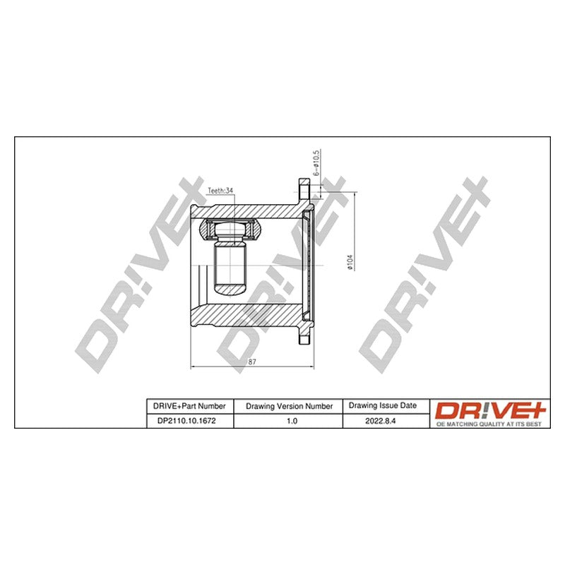 Kit cap planetara Dr!ve+ DP2110.10.1672