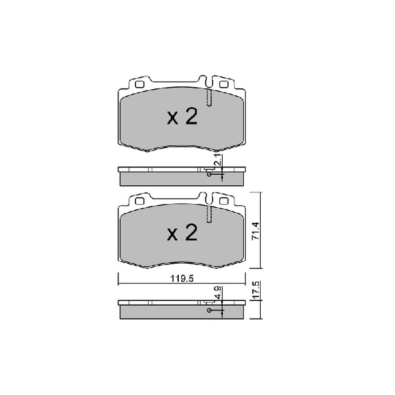 Kit cap planetara KAMOKA 8661