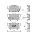 Kit cap planetara KAMOKA 6811