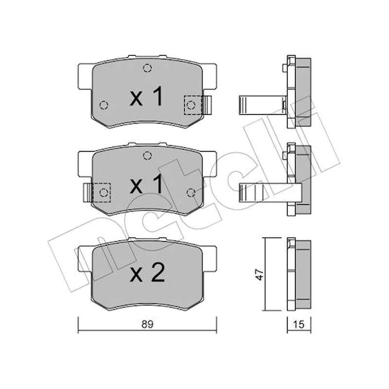 Kit cap planetara KAMOKA 6811