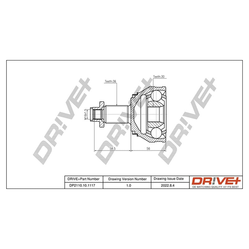 Kit cap planetara Dr!ve+ DP2110.10.1117