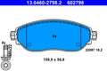 Set placute frana ATE 13.0460-2798.2