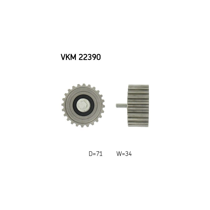 Rola ghidaj distributie SKF VKM 22390