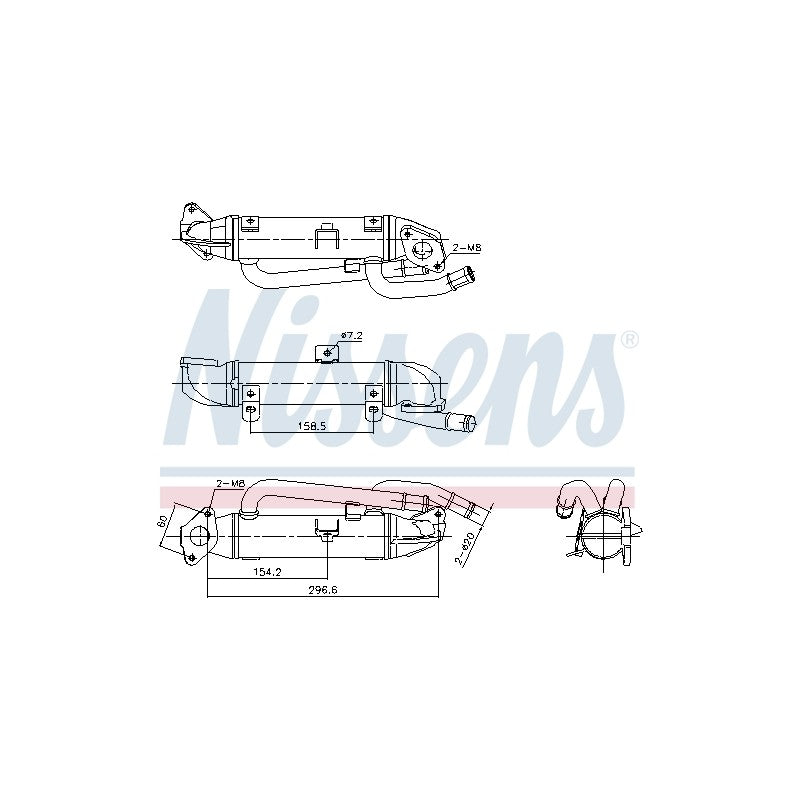 Racitor EGR NISSENS 989414