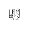 Set garnituri chiulasa KAMOKA 8706111
