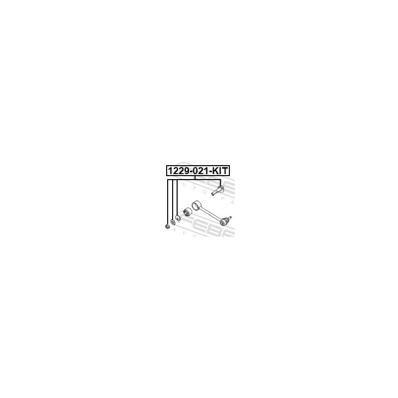 Set suruburi corectie camber FEBEST 1229-021-KIT