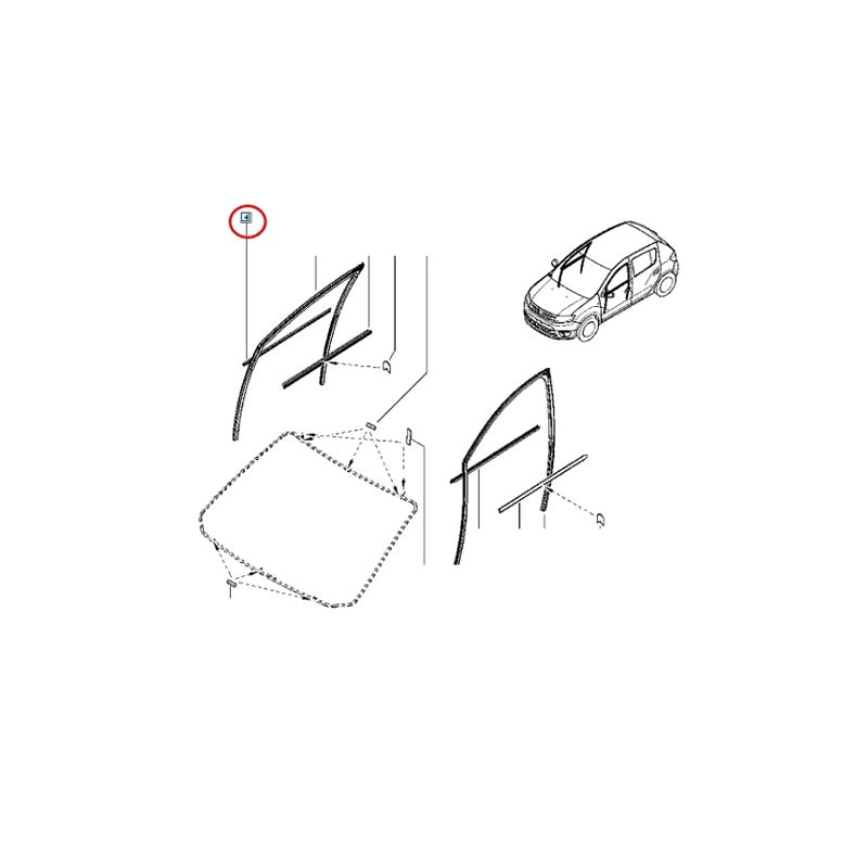 Piesa OE RENAULT OE 808206884R