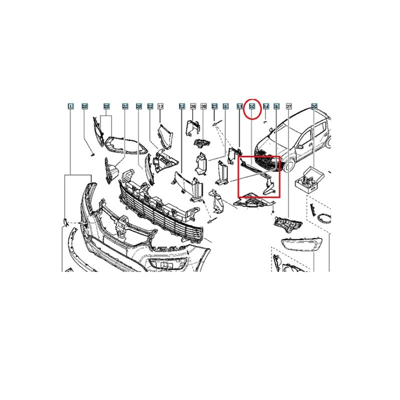 Piesa OE RENAULT OE 628117709R
