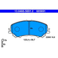 set placute frana,frana disc 13.0460-5691.2 ATE