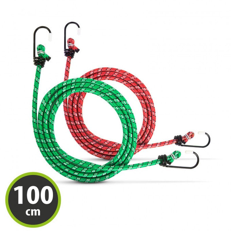 Set cordeline elastice - 2 buc x 100 cm - 55768A