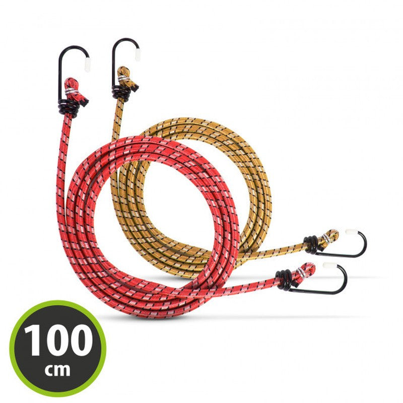 Set cordeline elastice - 2 buc x 100 cm - 55768A