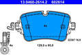 Set placute frana ATE 13.0460-2614.2