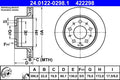 Disc frana ATE 24.0122-0298.1