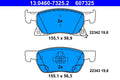 Set placute frana ATE 13.0460-7325.2
