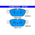 Set placute frana ATE 13.0460-7334.2
