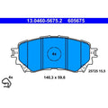 set placute frana,frana disc 13.0460-5675.2 ATE