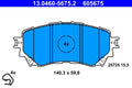 Set placute frana ATE 13.0460-5675.2