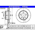 Disc frana 24.0128-0316.1 ATE