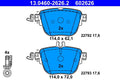 Set placute frana ATE 13.0460-2626.2
