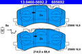 Set placute frana ATE 13.0460-5692.2
