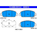 set placute frana,frana disc 13.0460-5513.2 ATE