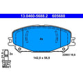 set placute frana,frana disc 13.0460-5688.2 ATE