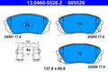Set placute frana ATE 13.0460-5526.2