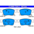 Set placute frana ATE 13.0460-7324.2