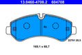 Set placute frana ATE 13.0460-4708.2