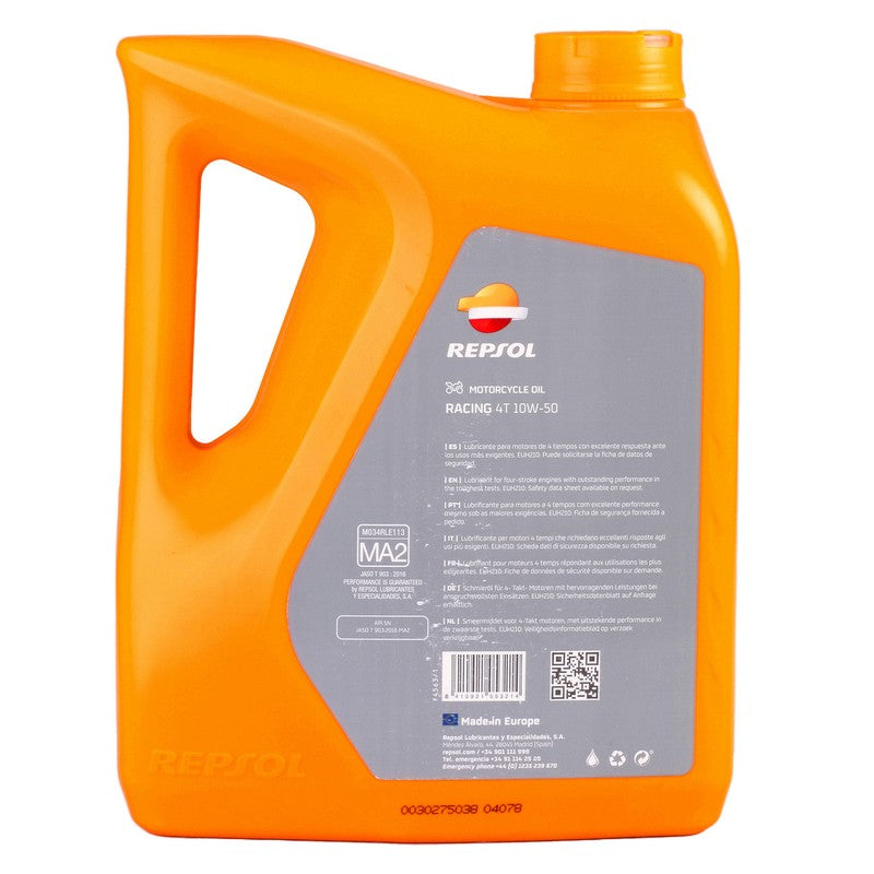 Ulei Repsol Moto Racing 4T 10W50 4L - RPP2000NGB