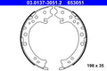 Set saboti frana de mana ATE 03.0137-3051.2